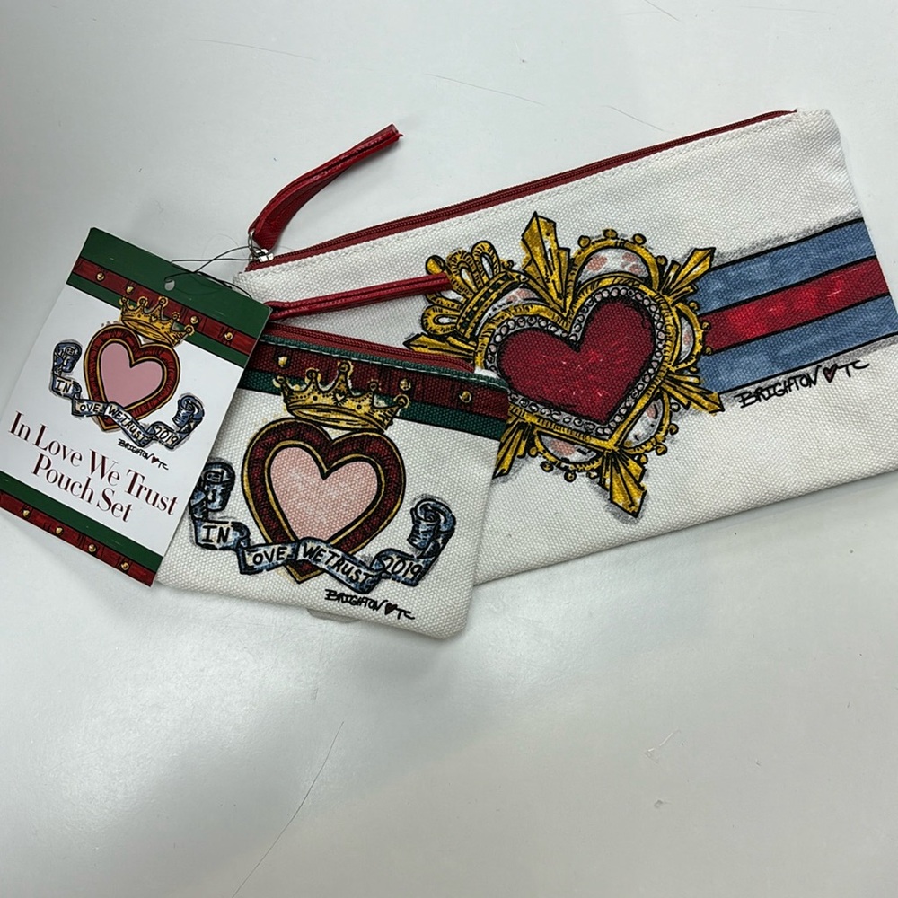 Brighton- In Love We Trust Pouch Set